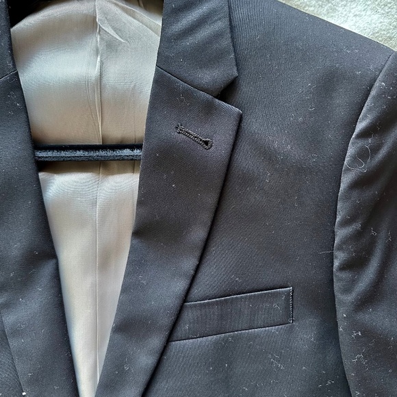 Topman black slim-cut suit size 38 - Picture 9 of 9